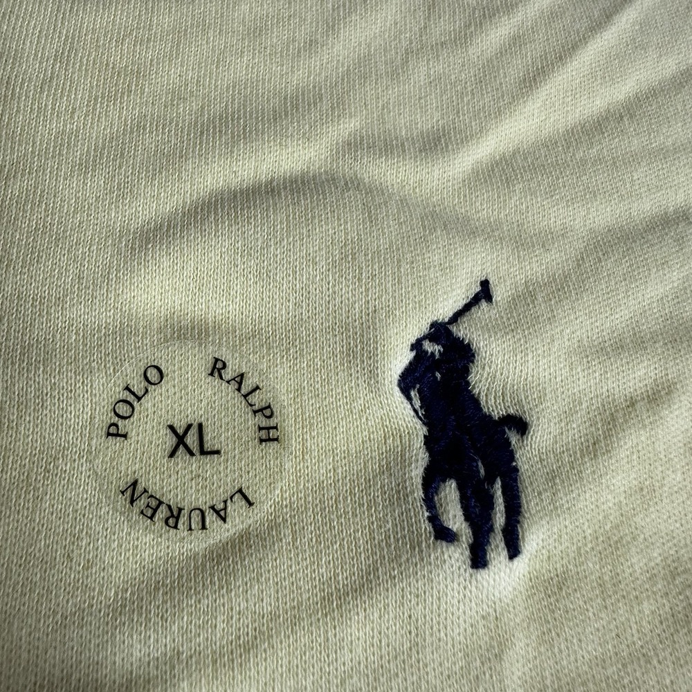 NEW Vintage Polo Ralph Lauren Shirt Mens XL Lemonade Cotton Casual Golf Summer - Picture 5 of 7